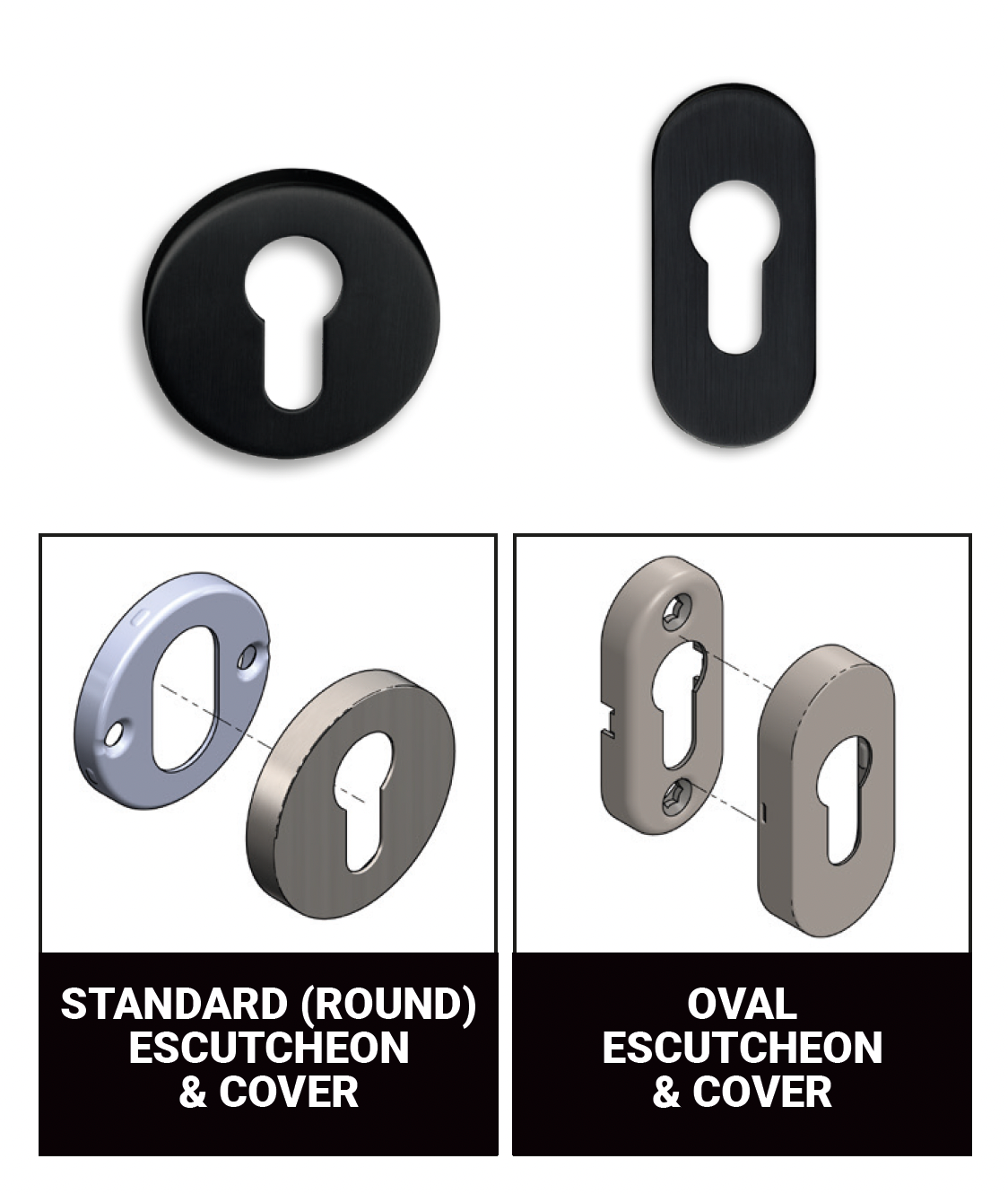 Affinity Ultra - Rose Lever Handles
