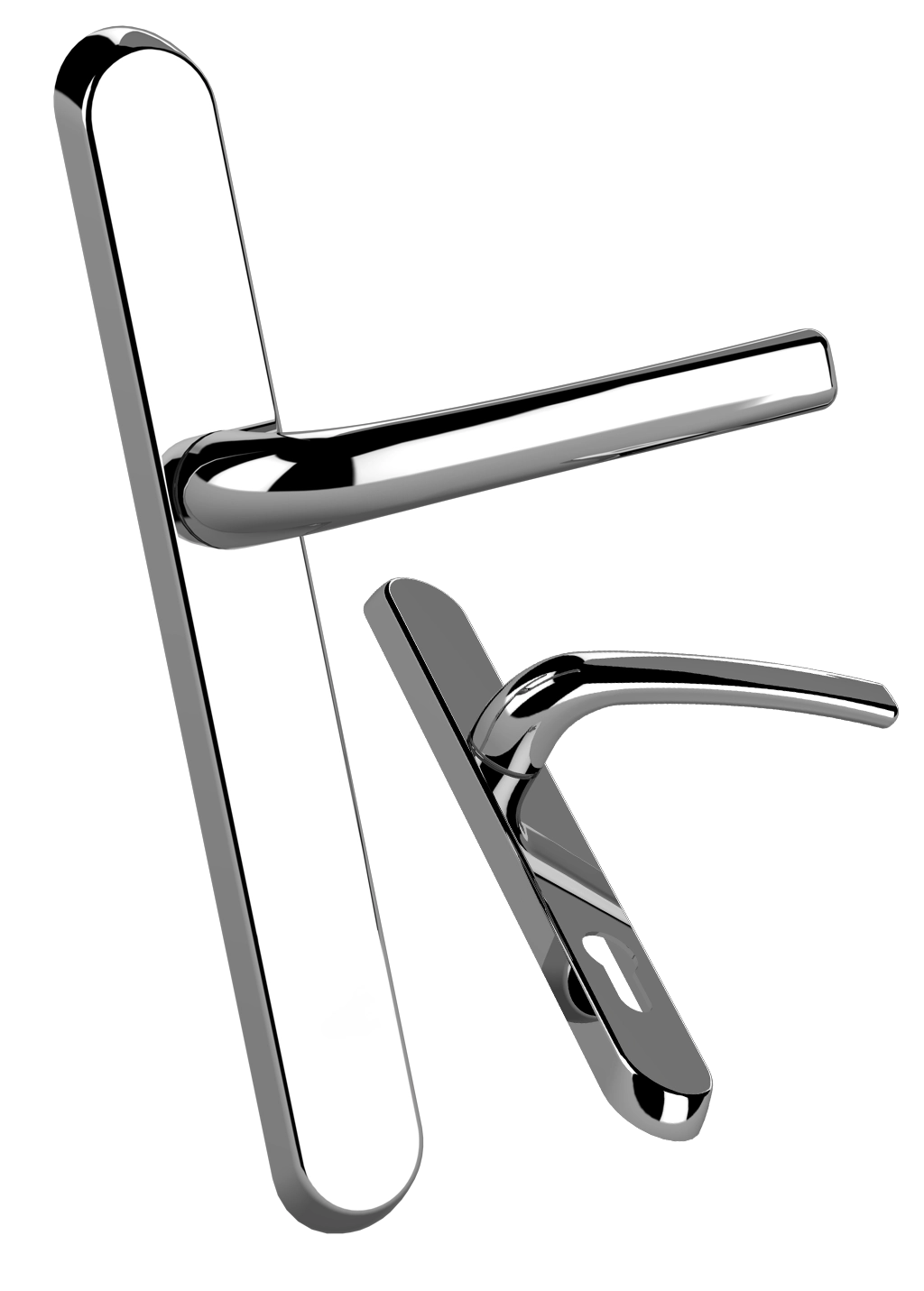 Affinity Plus Door Handle - 211mm Screw Centres - French Door Formats