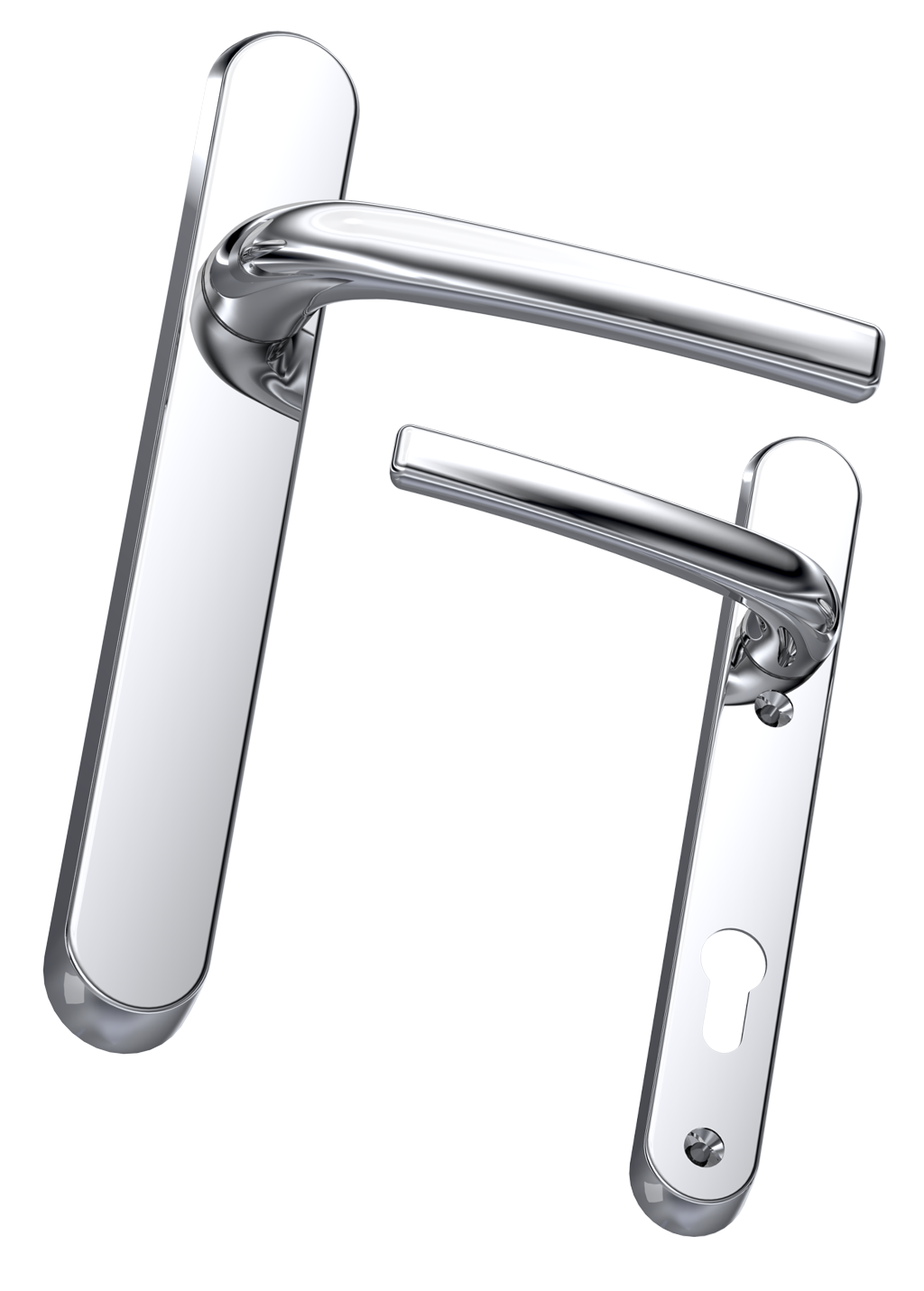 Affinity Plus Door Handle - 122mm Screw Centres - French Door Formats